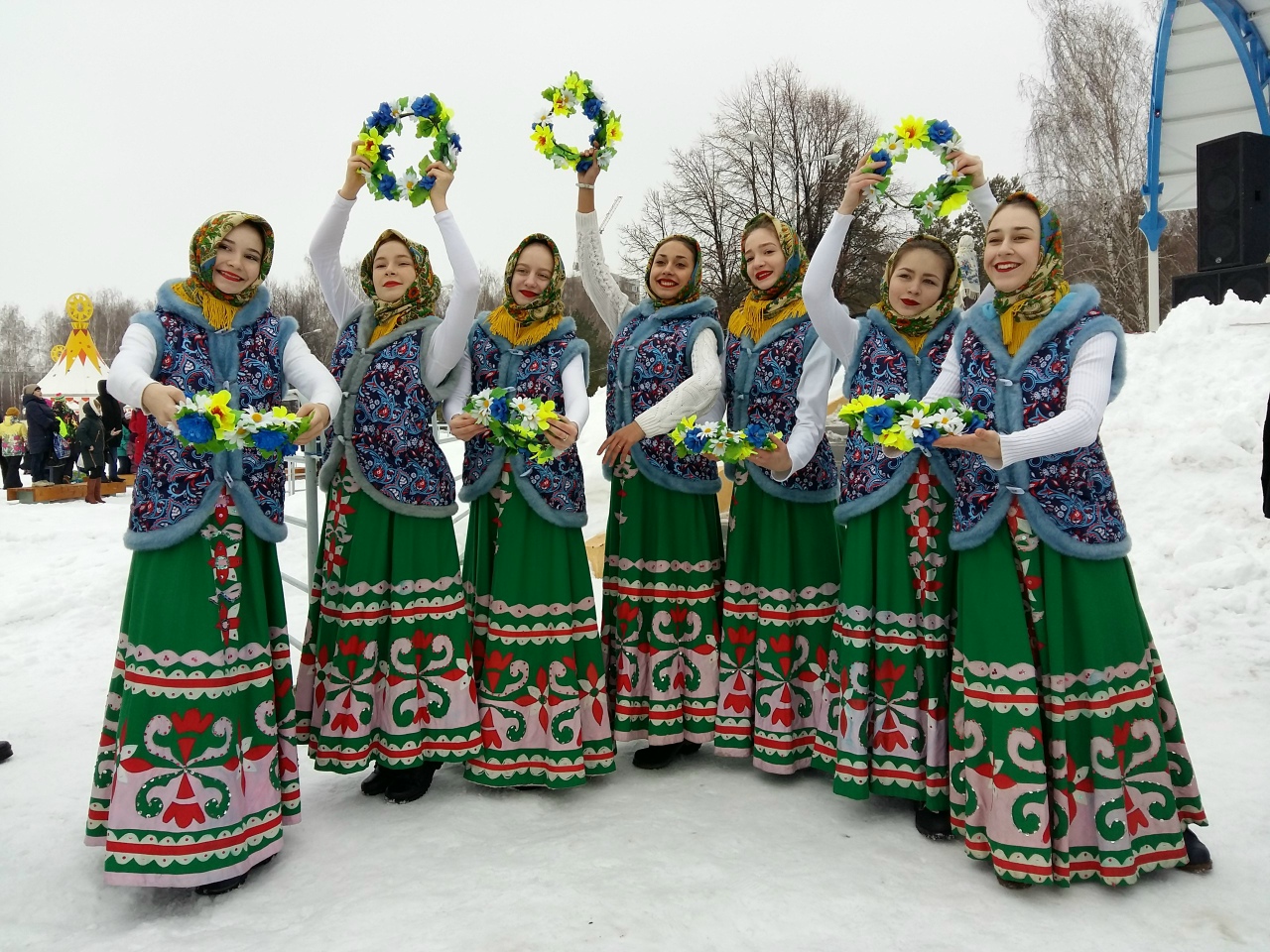 Народные гуляния. Проводы зимы «Масленица»