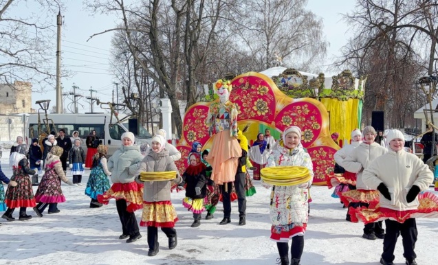 Народное гуляние «Масленичные потехи»