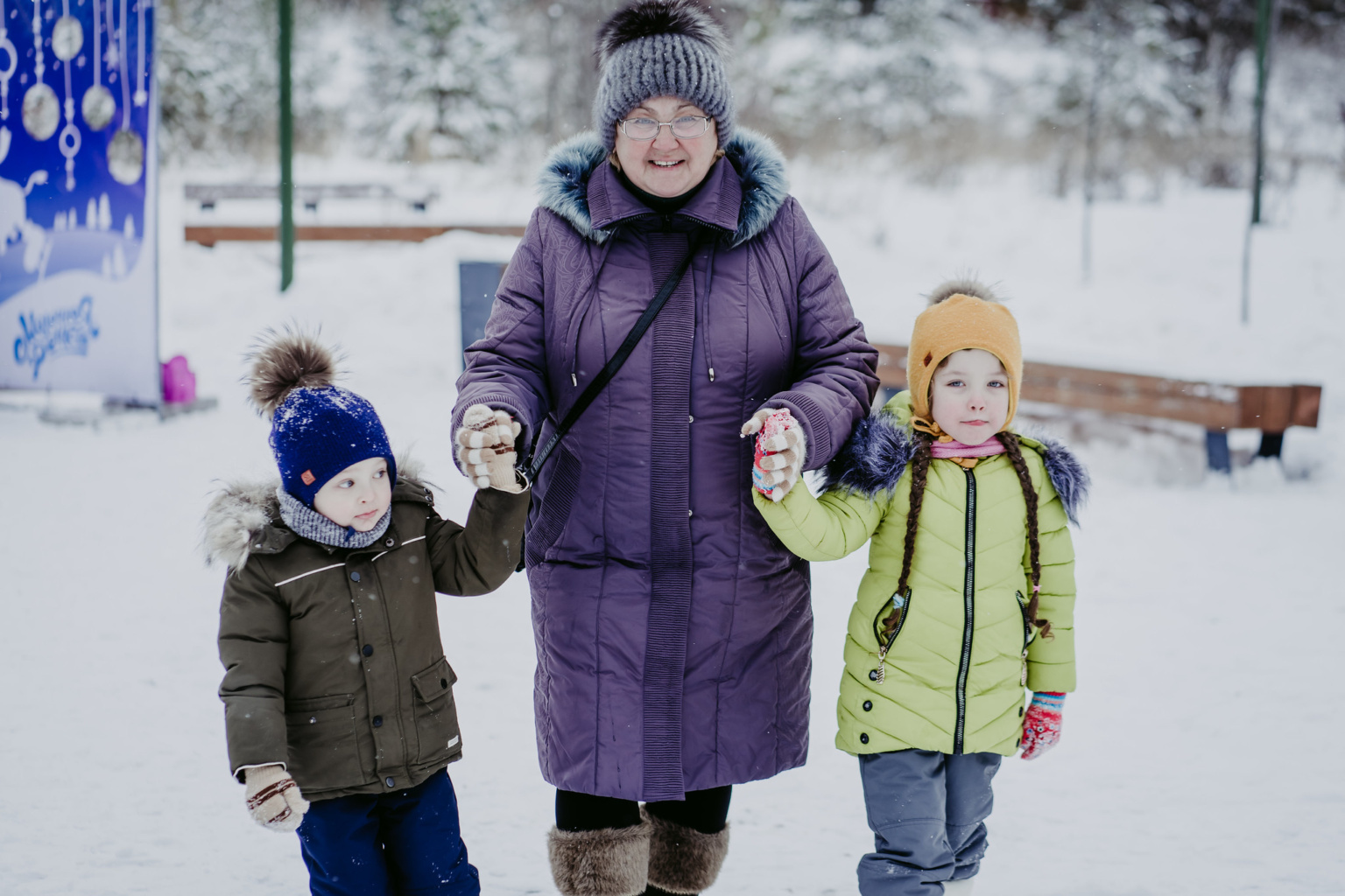 Зимние развлечения