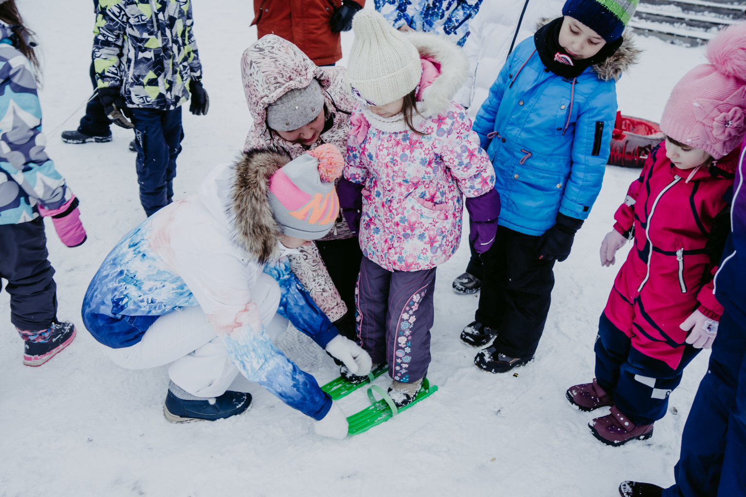 Зимние развлечения