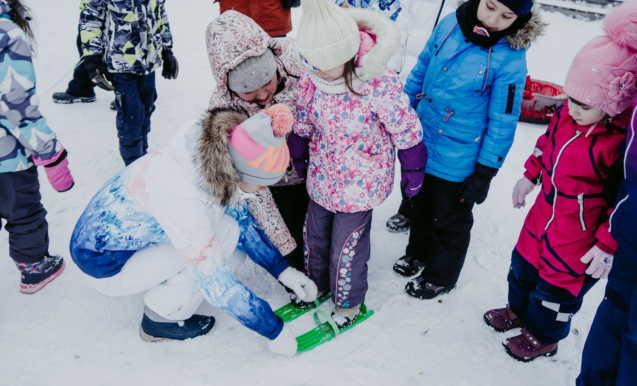 Зимние развлечения