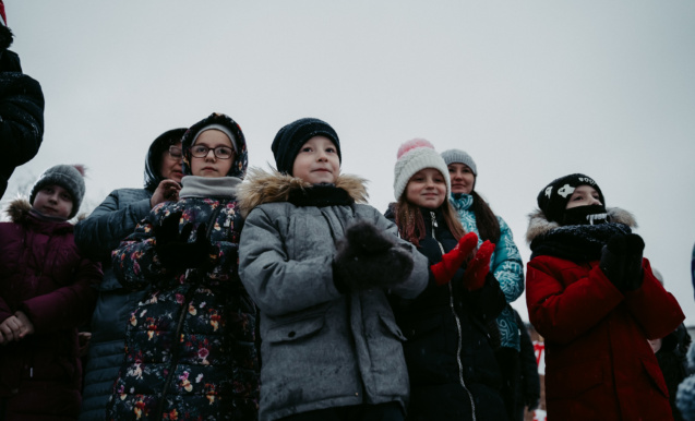 Зимняя сказка под открытом небом