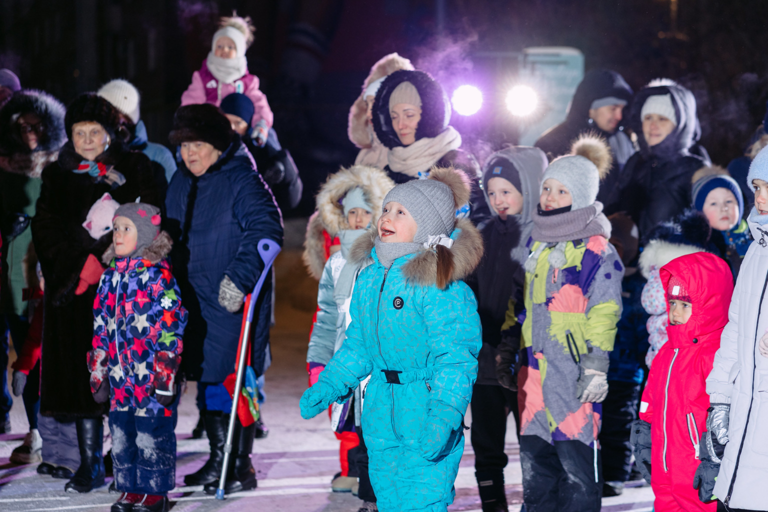 Снежная карусель