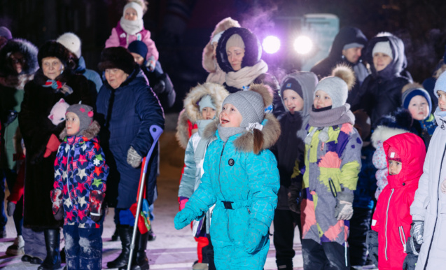 Снежная карусель