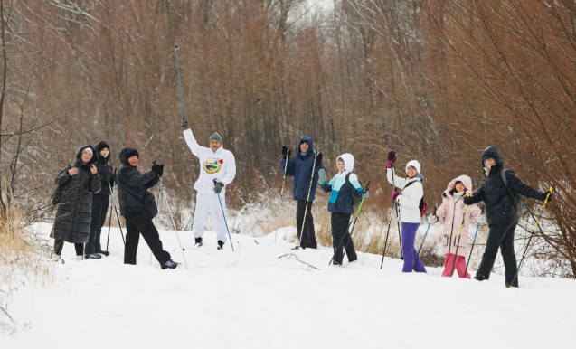 Лыжная эстафета «Зимний драйв»