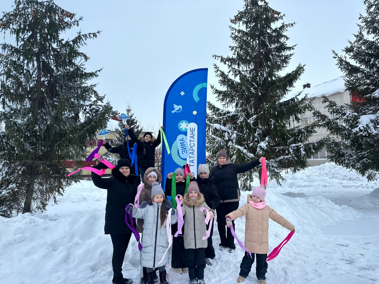 Веселый снежный переполох