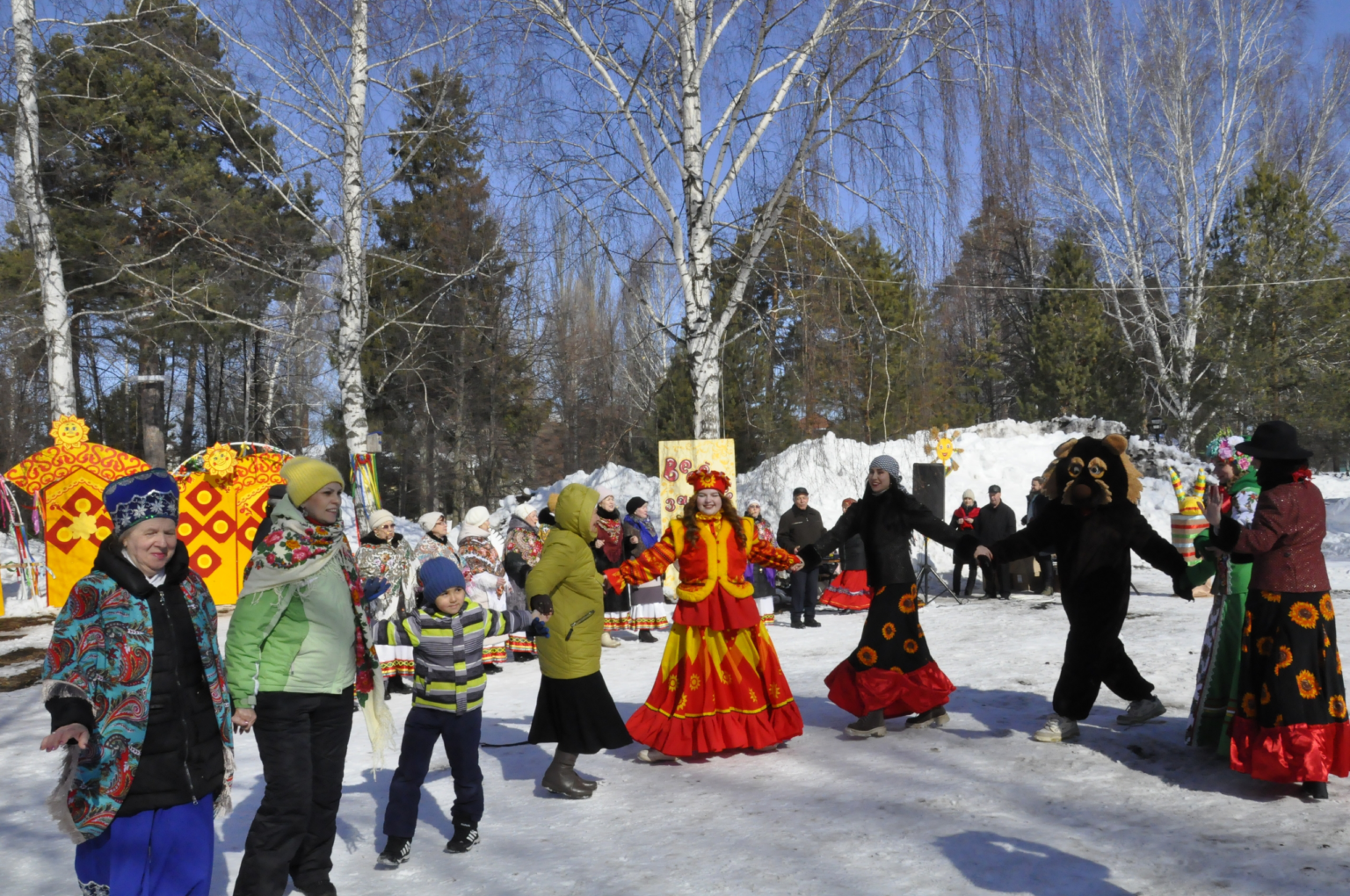 Провожаем зиму весело