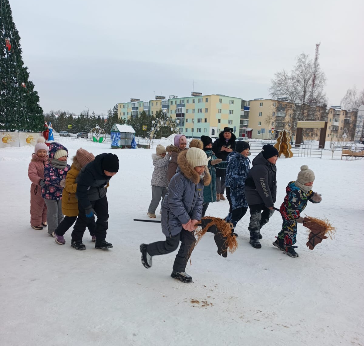 Конкурсно- игровая программа «Проказы Зимушки‑Зимы»