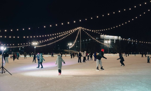 Вечеринка на катке