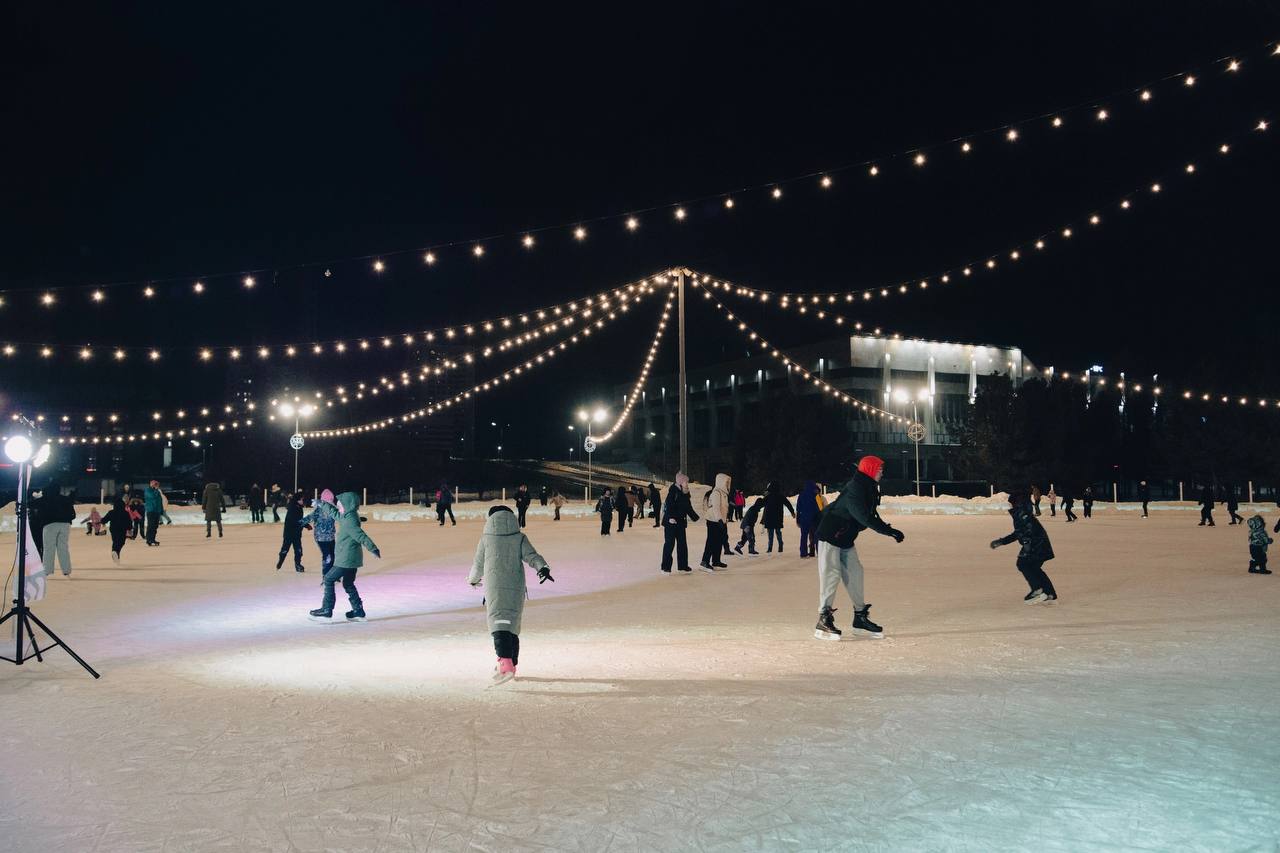 Вечеринка на катке