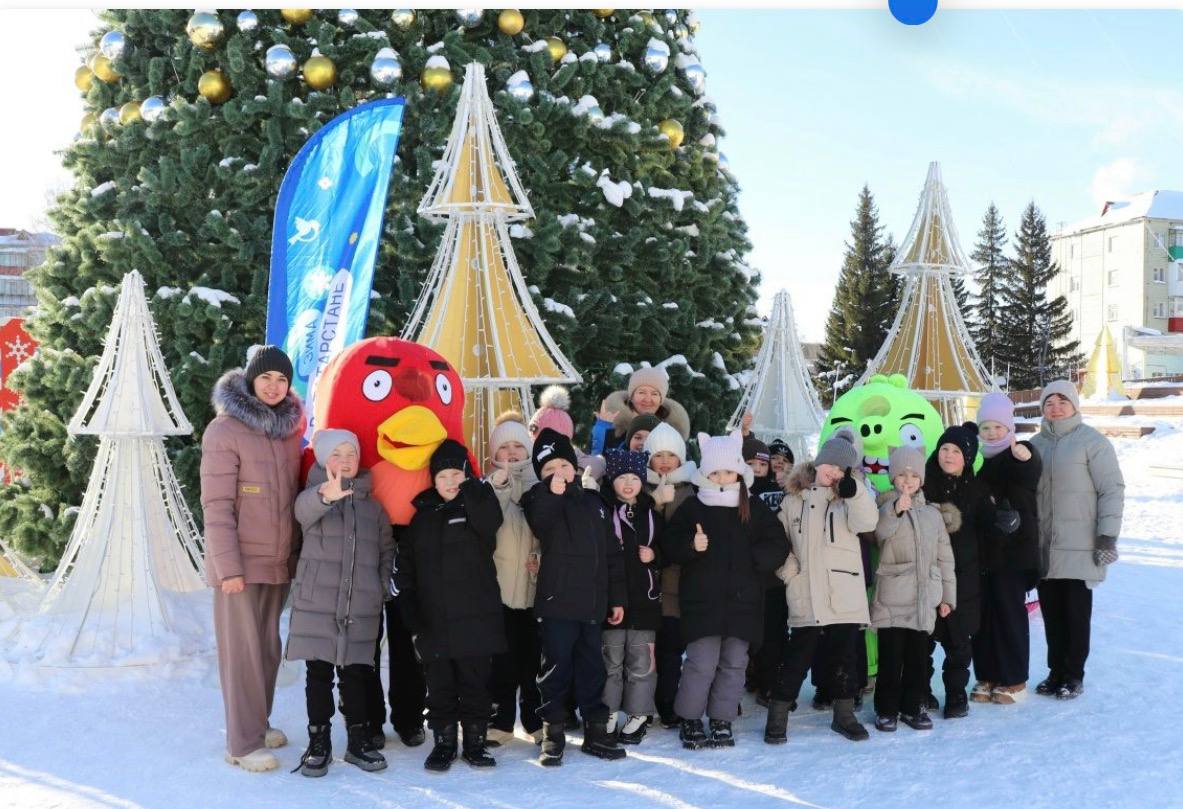 Спортивные состязания «Снежные игры»