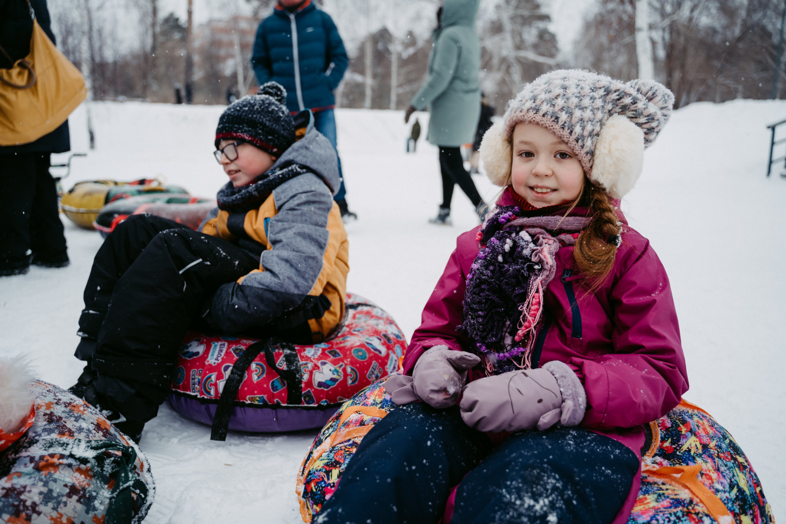 Сила и смех: зимние игры предков!