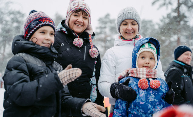 Зимние народные игры и забавы