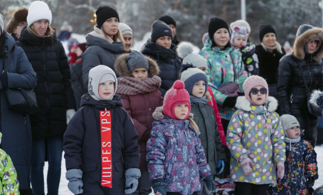 Зимняя эстафета