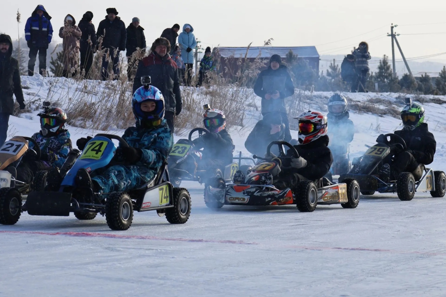 Открытые соревнования Юго-Востока РТ по зимнему картингу