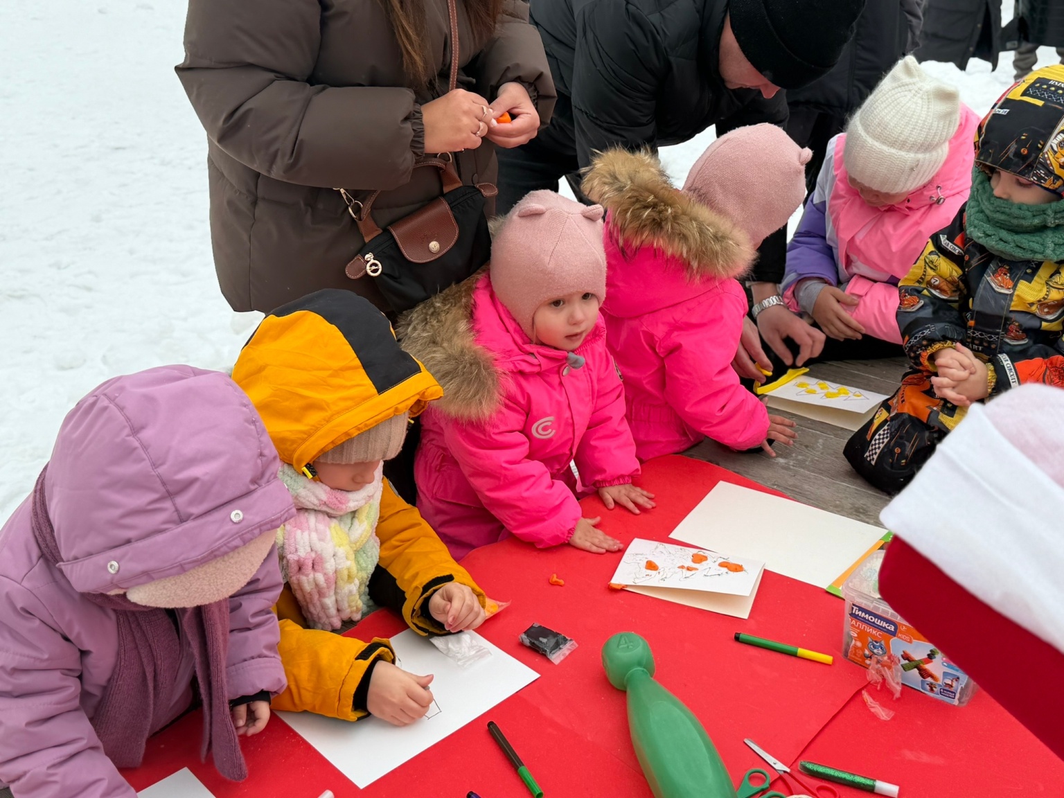 Развлечение «Загадки морозного утра»