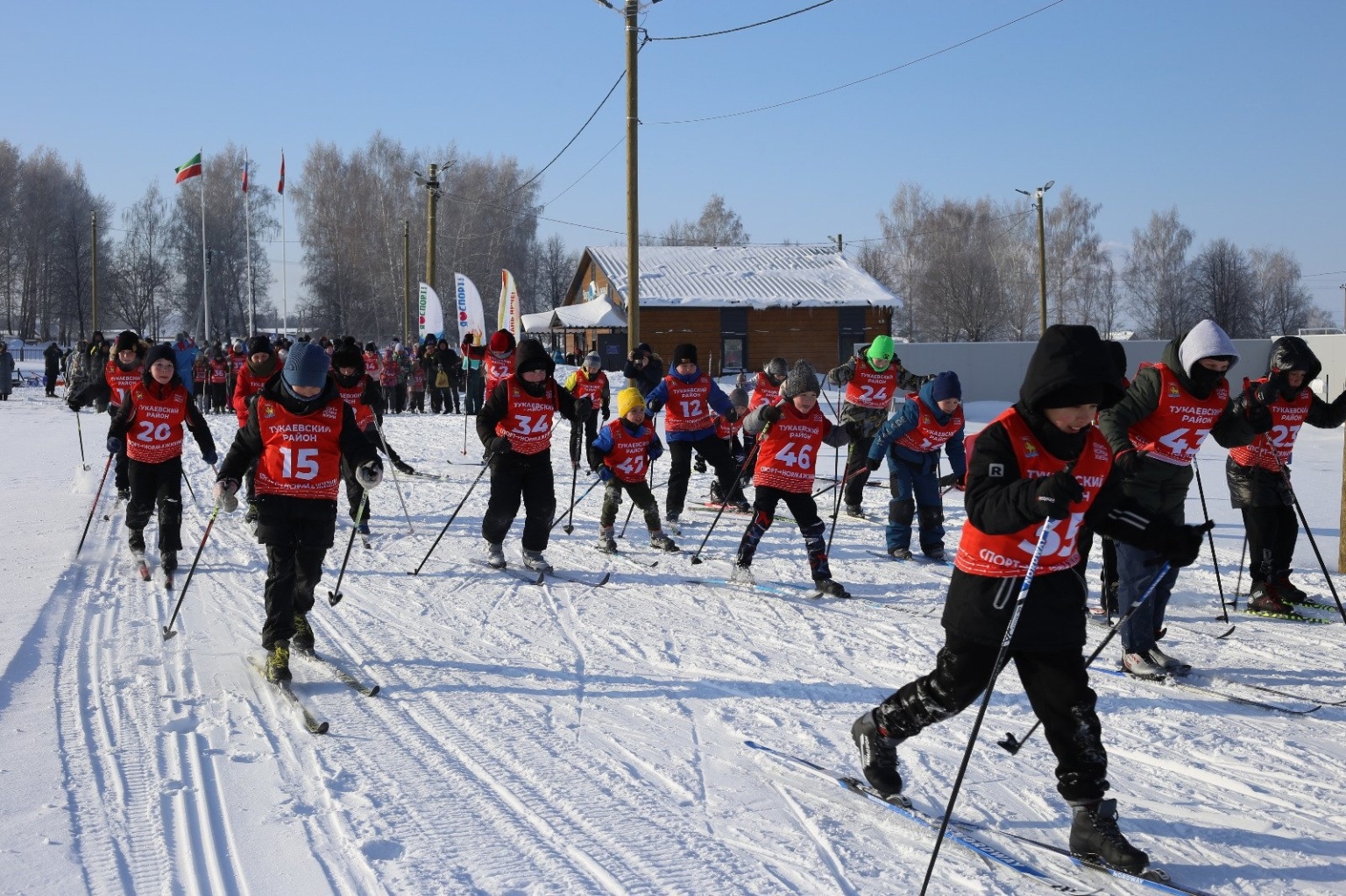 Чемпионат и Первенство района по лыжным гонкам