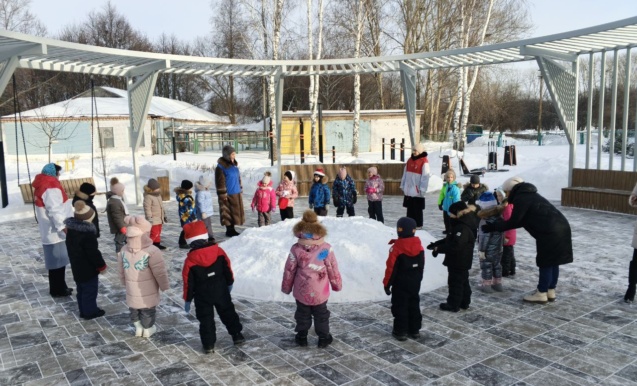 Наша снежная зима!